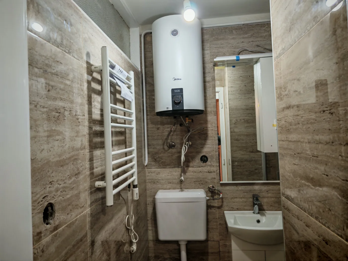Primjer izvedene adaptacije – adaptacija kupaonice 2,5–3,5 m²