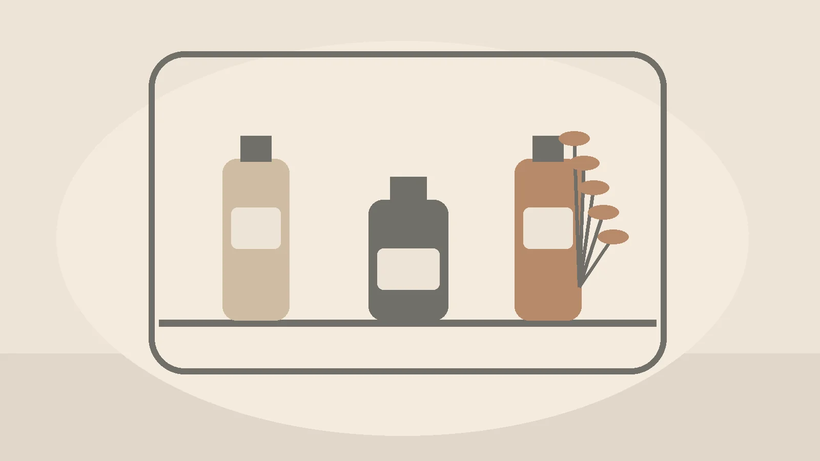 Ilustracija mirisnih bočica i mirne wellness atmosfere – Što se događa kad ugasimo veliko svjetlo?