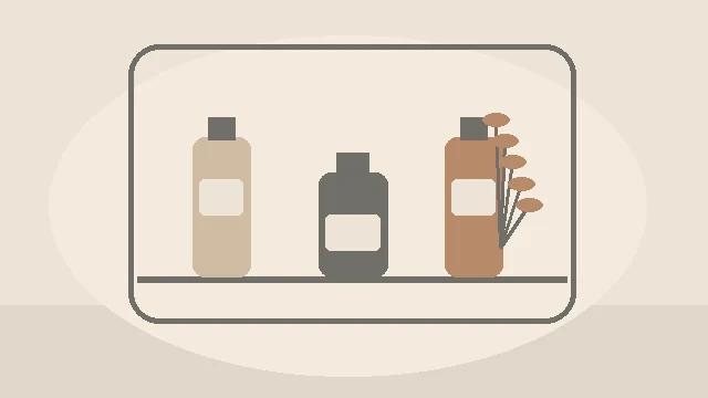 Stilizirana ilustracija bočica i wellness atmosfere uz članak Što se događa kad ugasimo veliko svjetlo?