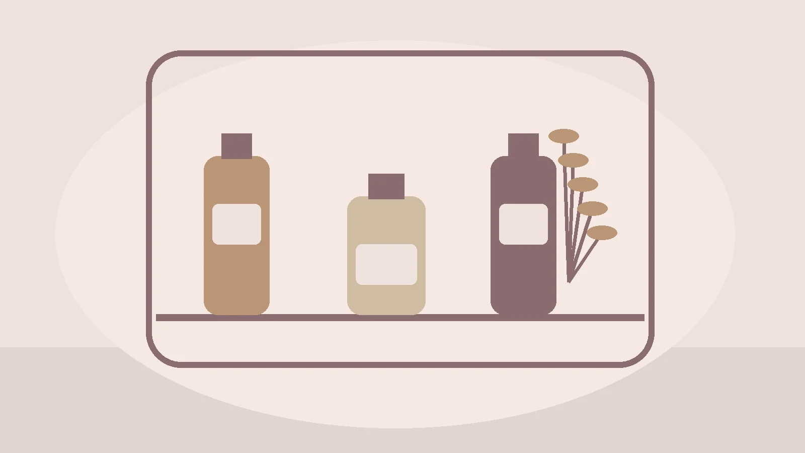 Ilustracija mirisnih bočica i mirne wellness atmosfere – Zašto nam ponekad treba samo tišina?